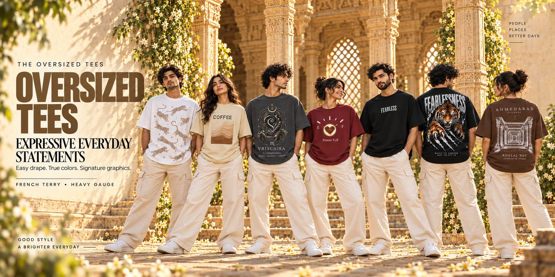Oversized T-Shirt Banner