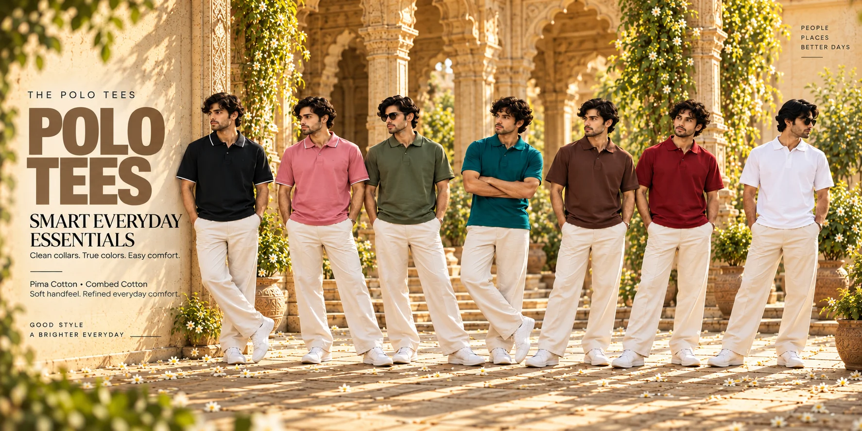 Polo T-Shirt Banner